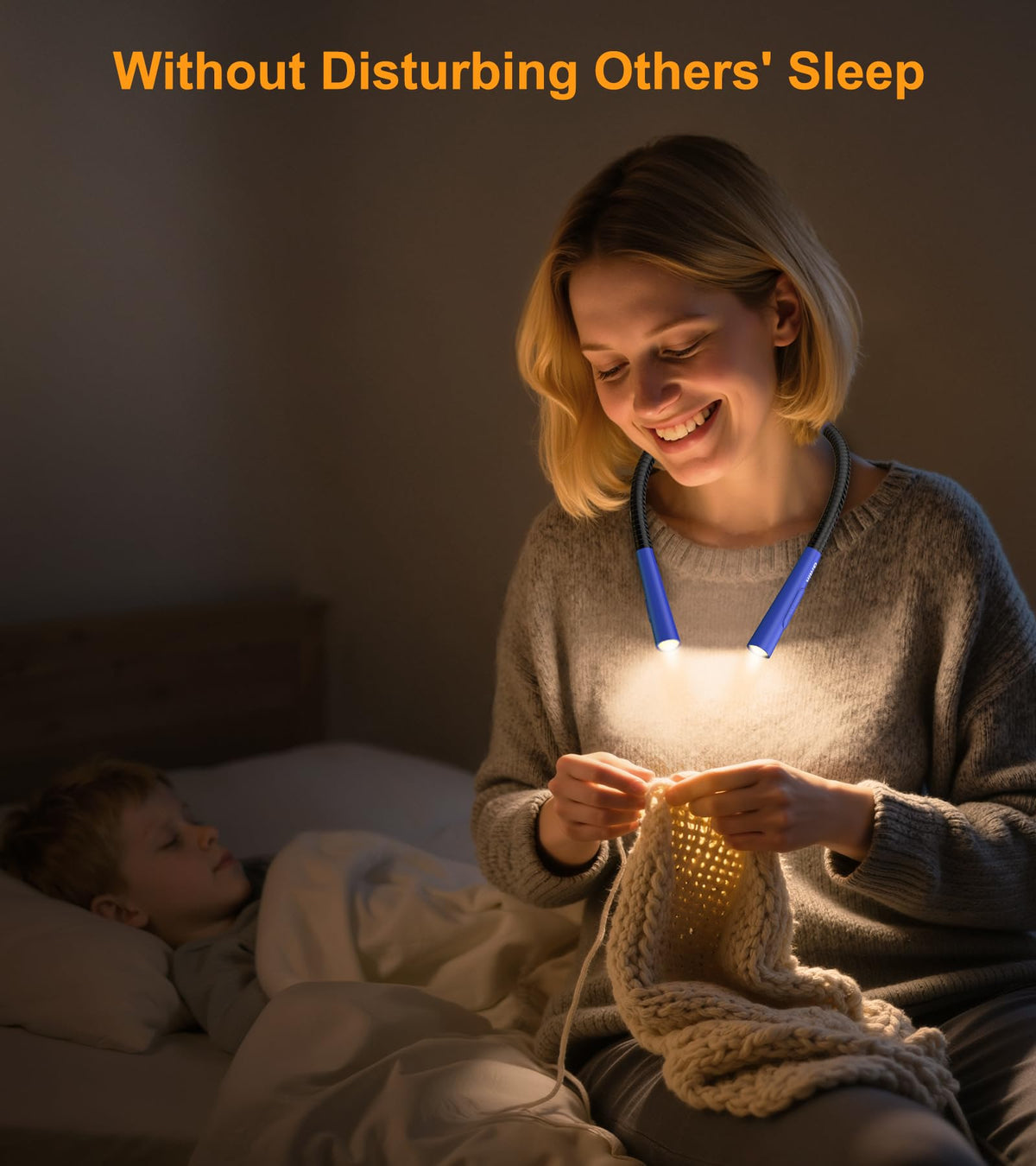 Gritin Book Light night reading in bed with gentle illumination