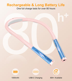 Gritin Book Light is lightweight and portable for travel.