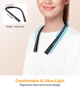 Gritin Book Light white 6000K provides bright, crisp illumination for detailed tasks.