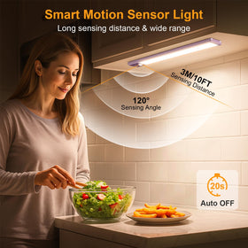 Gritin magnetic installation under-cabinet light for quick setup