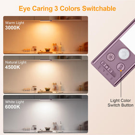 Gritin motion-sensor under-cabinet light activates hands-free lighting