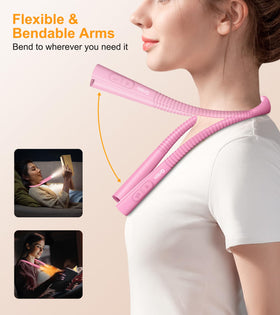 Gritin neck light featuring a 30-minute timer for bedtime reading