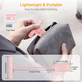 Gritin non-slip clips secure on books or e-readers securely.