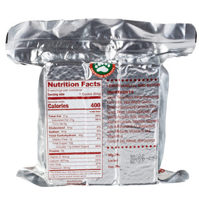 Grizzly Gear vanilla poundcake bar unwrapped for quick, ready-to-eat meals