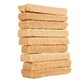 Grizzly Gear vanilla poundcake bar shown with multi-day storage solution