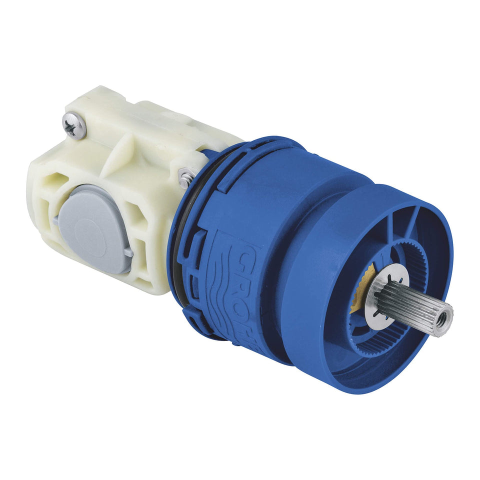 GROHE 47995000 pressure balance cartridge in StarLight Chrome for steady shower temperatures