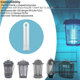 GRONGU 15W four-pin base installation steps guide quick, safe replacement for DIY