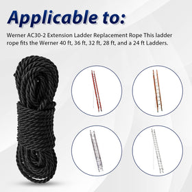 GRONGU rope end melted to prevent fraying after installation.