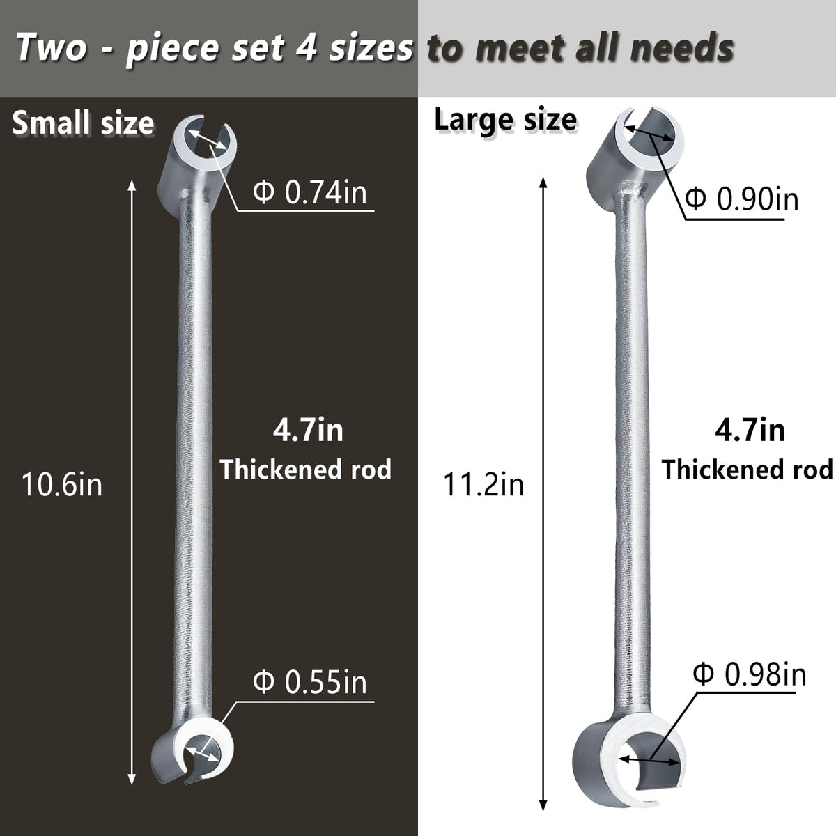 Groqrsn small-head hinge tool in action for small gaps
