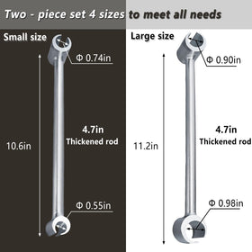 Groqrsn small-head hinge tool in action for small gaps