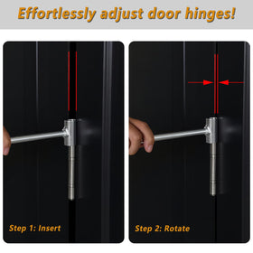 Groqrsn durable steel hinge wrench for long-term durability