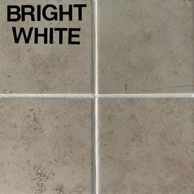 Grout Finish Kit color demo shows grout shade revitalization