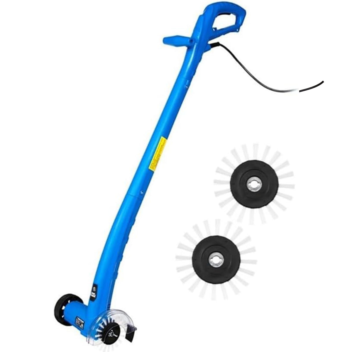 Grout Groovy electric stand-up cleaner in compact design for tight spaces