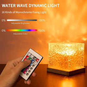 Growalleter aurora 16-color mode showcases versatile mood lighting at home.