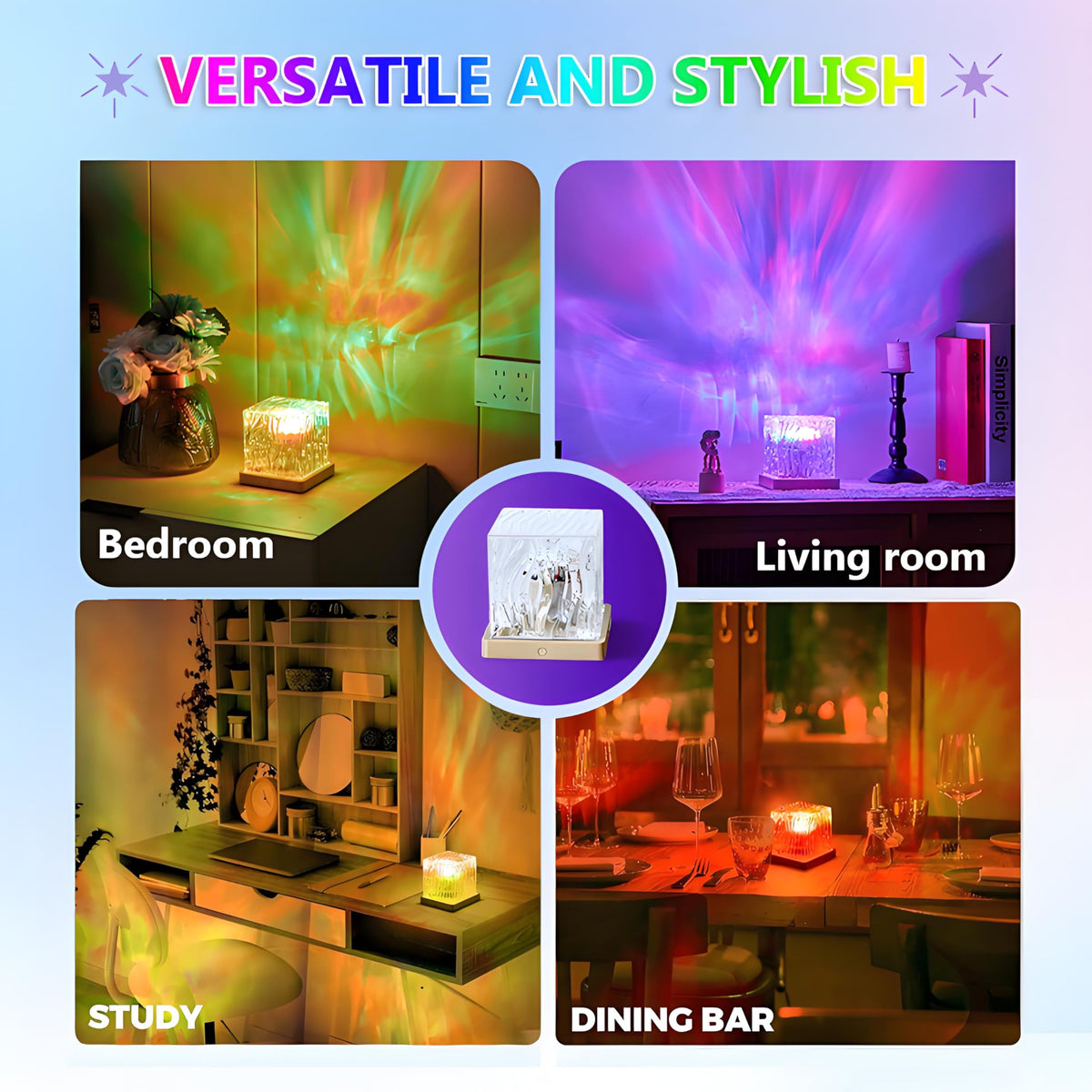 Ideal for cozy bedroom ambiance and relaxing evenings