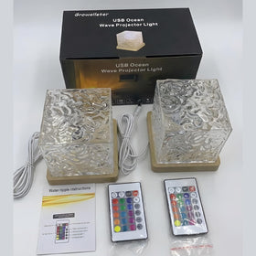 Growalleter Ocean Wave Light with 16 colors offers mood lighting options