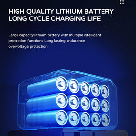Growalleter Rechargeable Ocean Lamp with USB C for portable use
