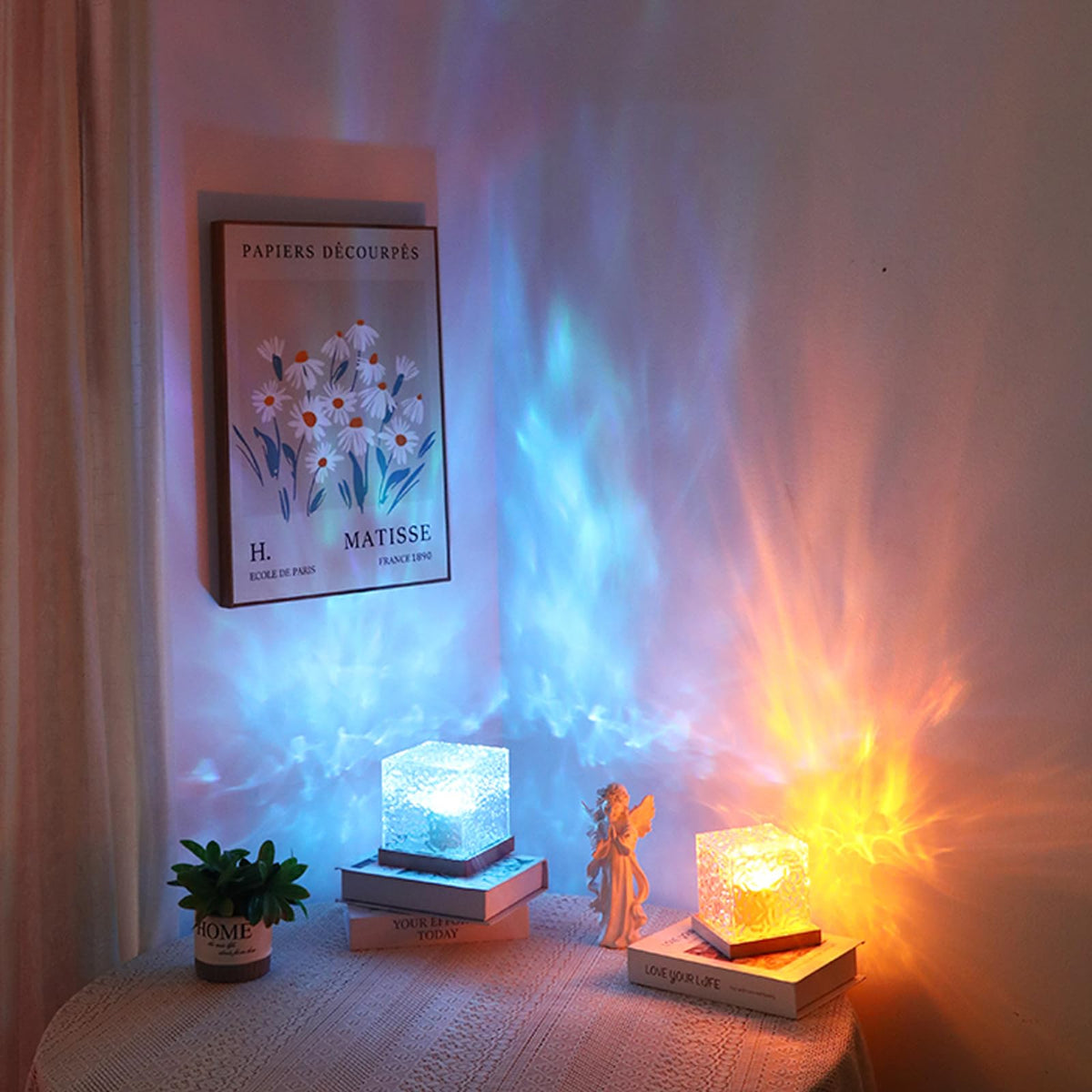 Growalleter Silent motor night light ideal for reading or meditation