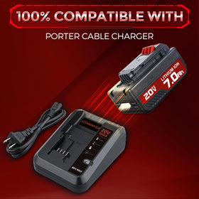 Growfeat 110-240V charger supports global outlets with 20V DC output.