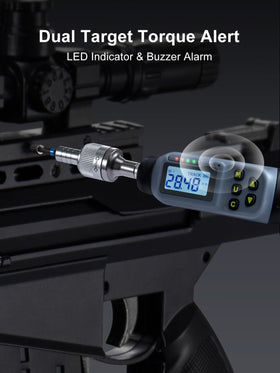 Growneer torque screwdriver with backlit display for reading in dim light
