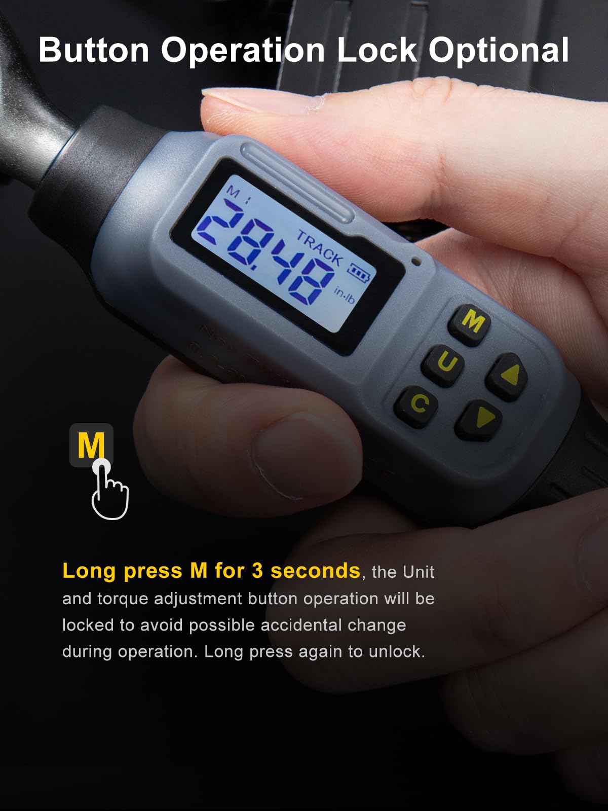 GROWNEER digital torque wrench suitable for gunsmithing and maintenance