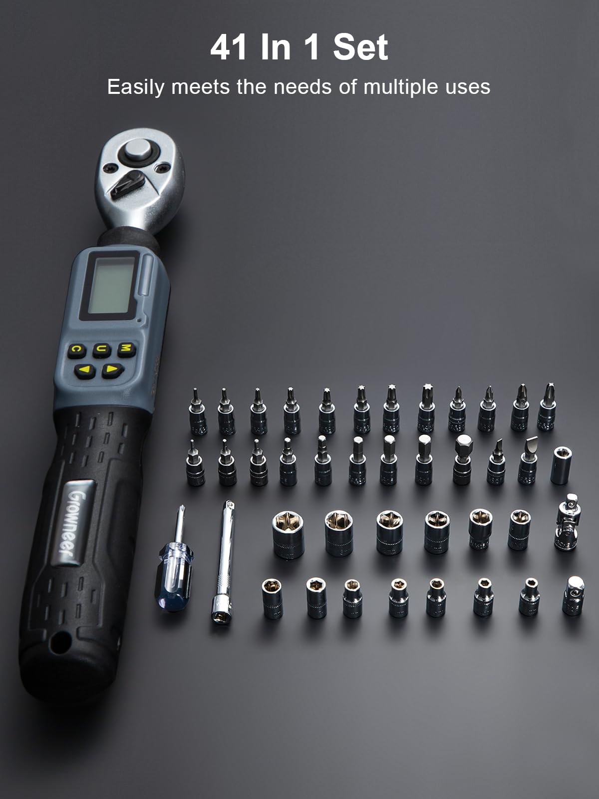 GROWNEER digital torque wrench case protects during transport