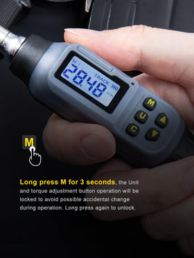 GROWNEER magnetic head design allows quick bit changes.