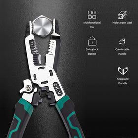 Groword enables crimping and stripping for quick, reliable connections.