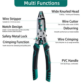 Groword tool cuts cables under 24 AWG with precise shearing.