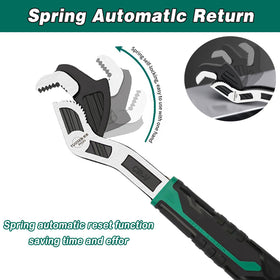 Groword ergonomic TPR handle reduces fatigue during use.
