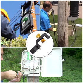 Groword cable follower roller provides steady guiding on difficult cables