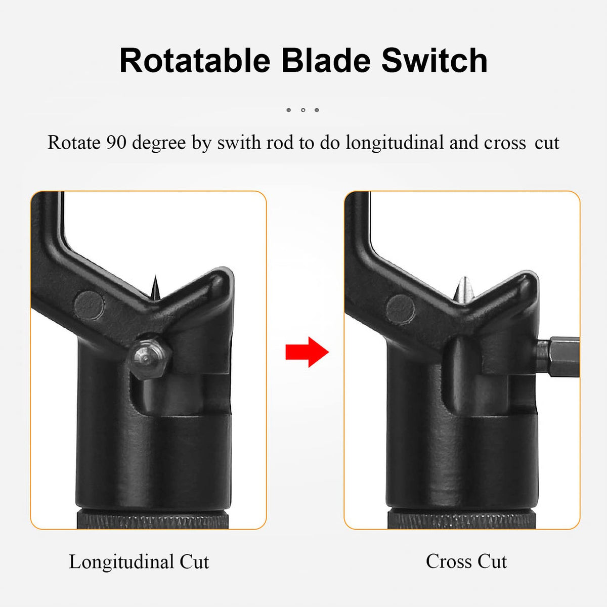 Groword radial cutter tool in action for clean armor sheath cuts