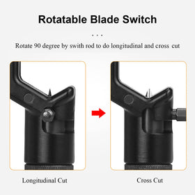 Groword radial cutter tool in action for clean armor sheath cuts