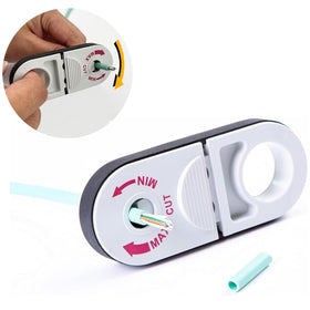 Groword universal network stripper front view with compact ergonomic grip.