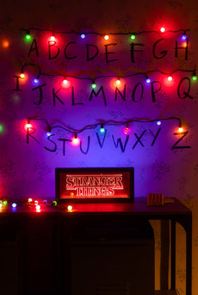 Grupo Erik Stranger Things lamp bedroom decor with licensed Stranger Things vibe