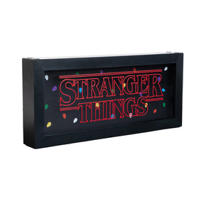 Grupo Erik Stranger Things lamp front view with soft glow for cozy ambiance