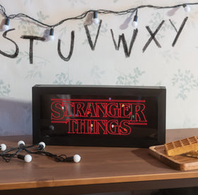 Grupo Erik Stranger Things lamp neon glow enhances room decor and events