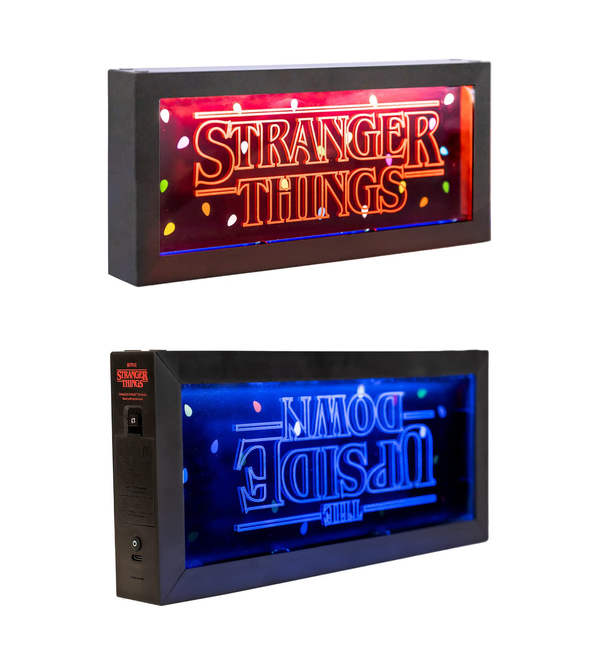 Grupo Erik Stranger Things lamp side view ideal as kids night light