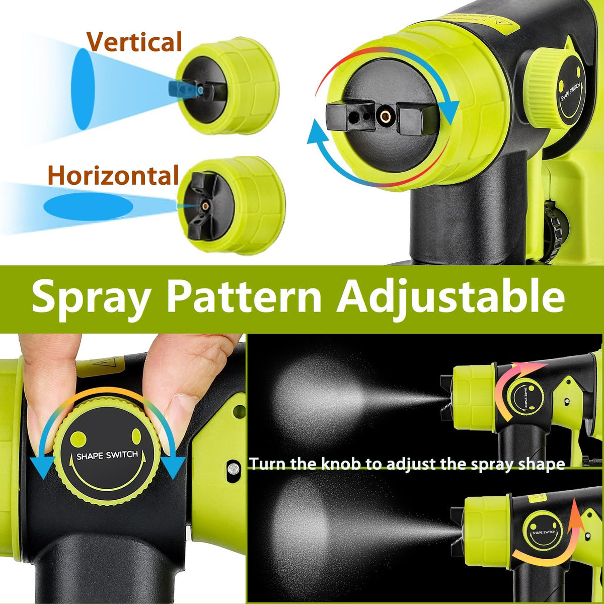 GRVODFRTA sprayer with Ryobi 18V compatibility enables flexible power on site.