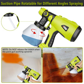 GRVODFRTA adjustable spray patterns image shows horizontal, vertical, and elliptical options.