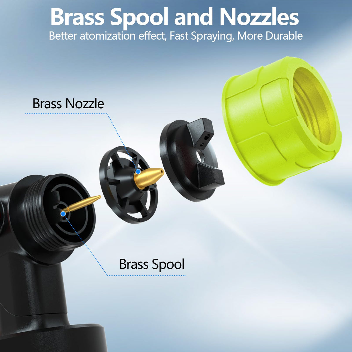 GRVODFRTA suction tube supports upward and downward operation for ceilings and walls.