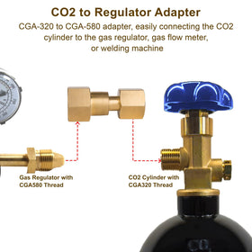GRYVOZE brass durable construction resists corrosion in welding environments.