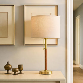 G-SAFAVA living room lamp adds subtle ambience to sofas and side tables