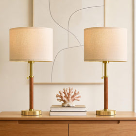 G-SAFAVA mid-century gold lamp exterior blends retro charm with modern decor