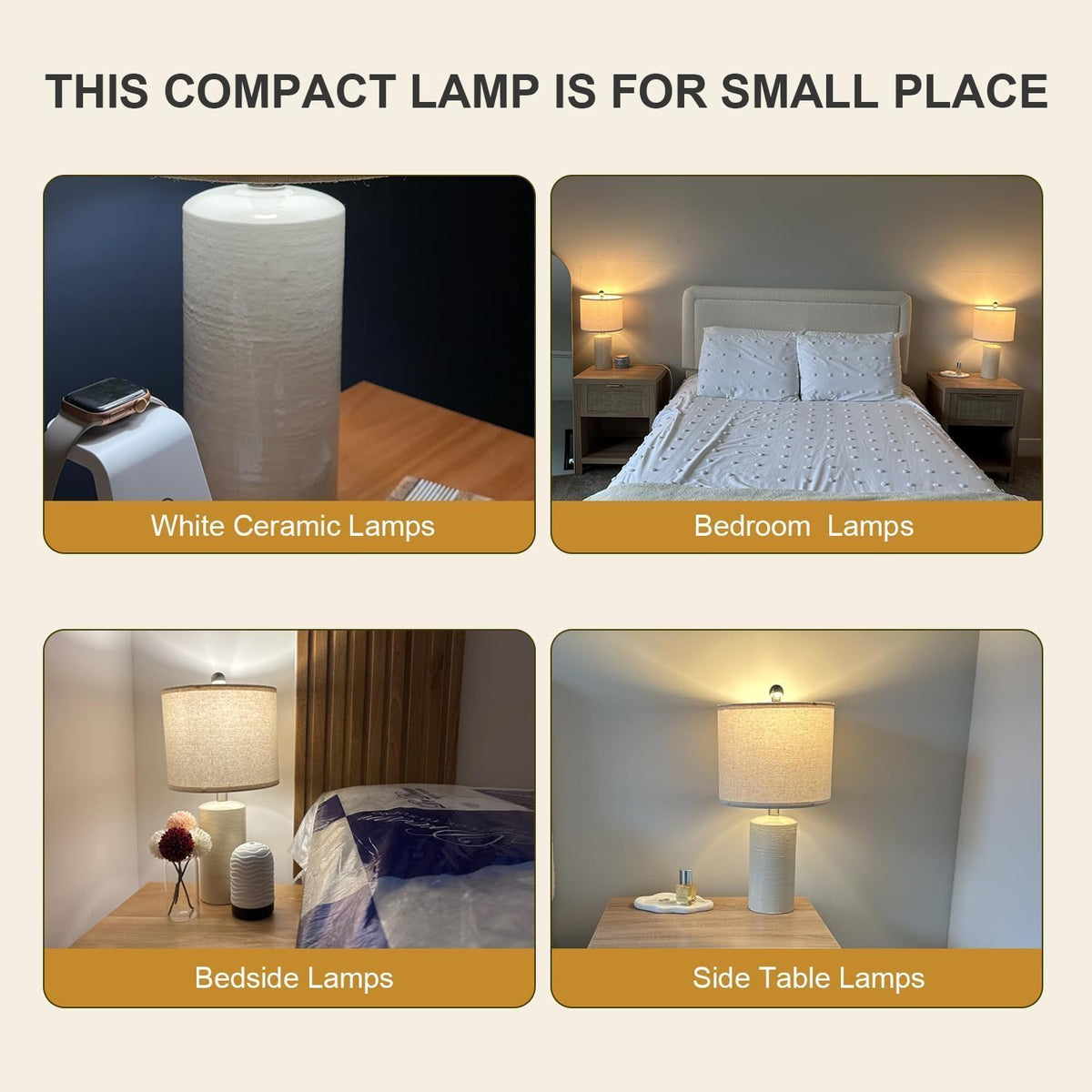 G-SAFAVA lamp glows softly, creating warm living room lighting