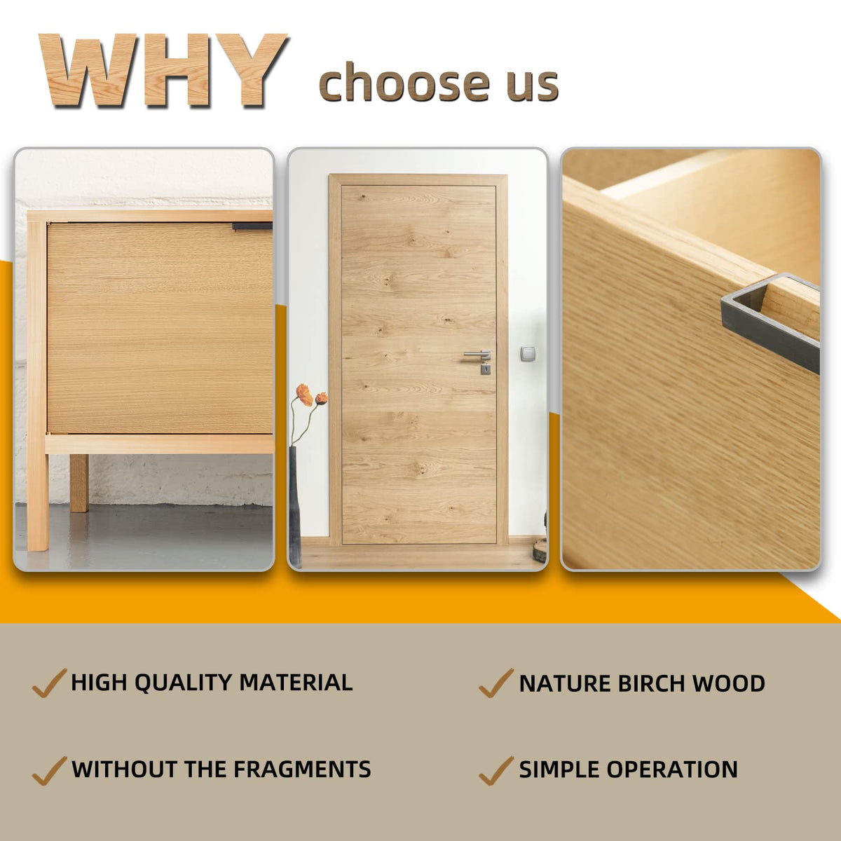 GSCIT Club Birch Edge Banding applied to cabinets for refreshed appearance