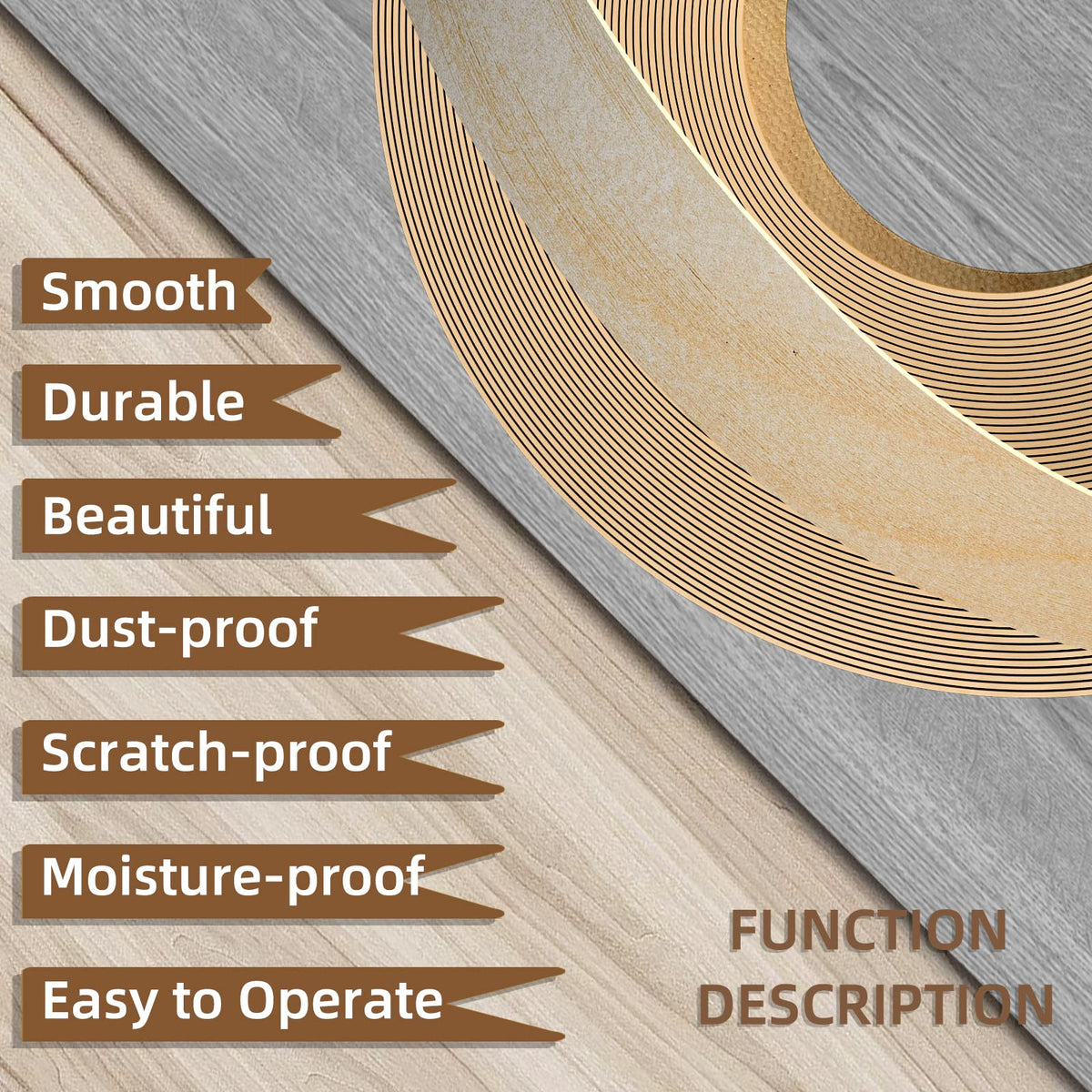 GSCIT Club Birch Edge Banding ideal for DIY desk updates and repairs