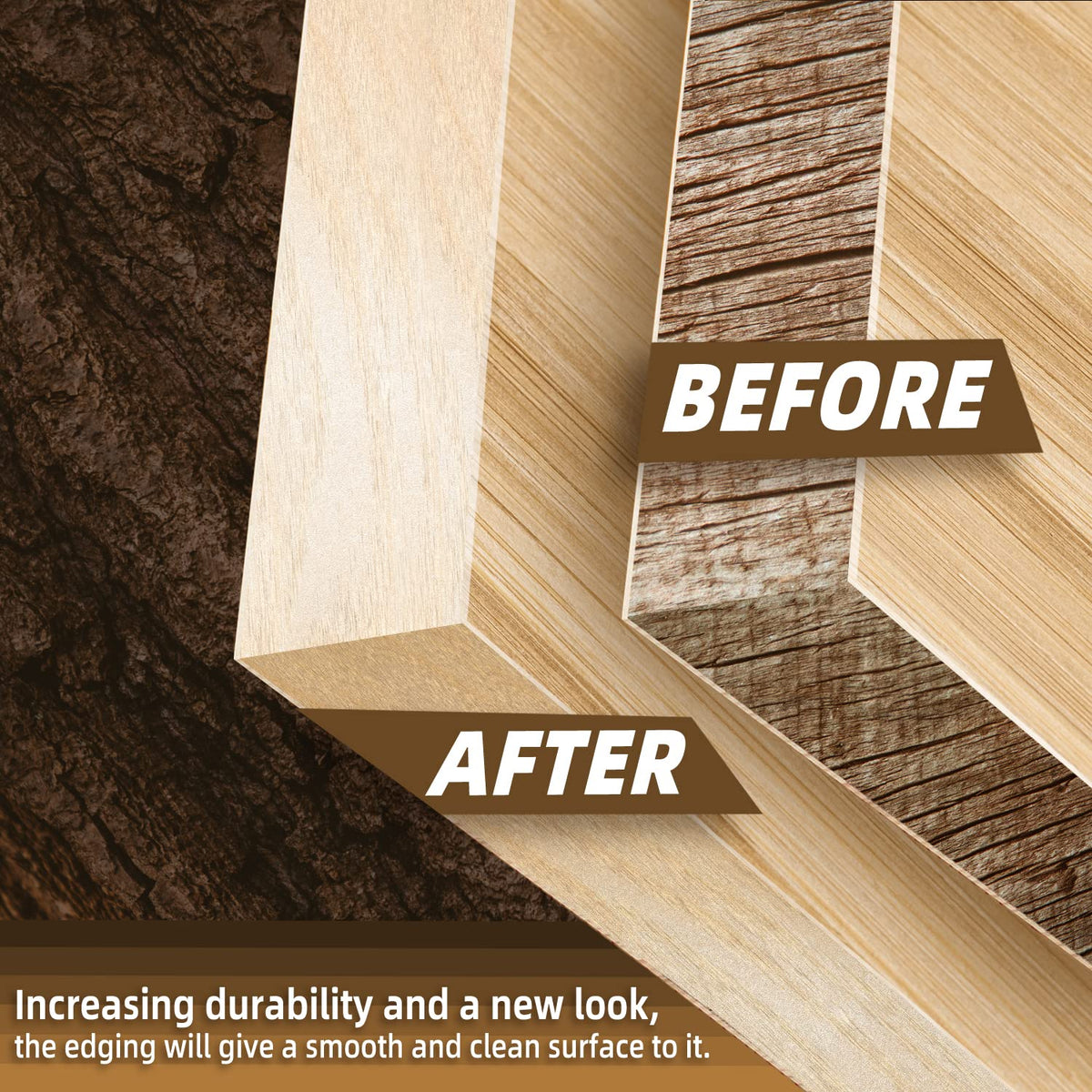 GSCIT Club Birch Edge Banding iron-application demo for a smooth finish