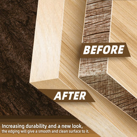 GSCIT Club Birch Edge Banding iron-application demo for a smooth finish