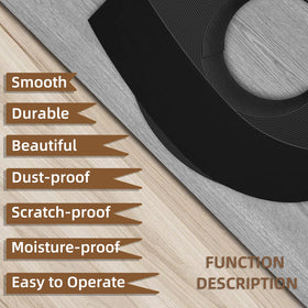GSCIT Club edge banding applied to furniture using utility knife trim.